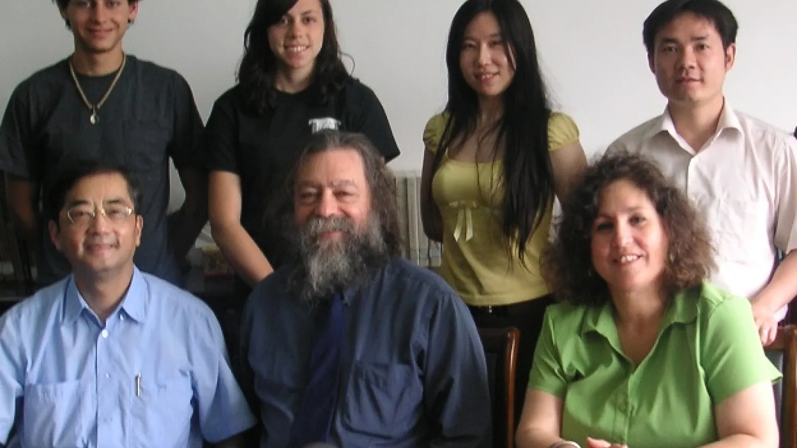 Dovid (center) in Shanghai, 2006