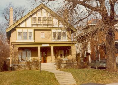 German House at Ohio State in the 1970s