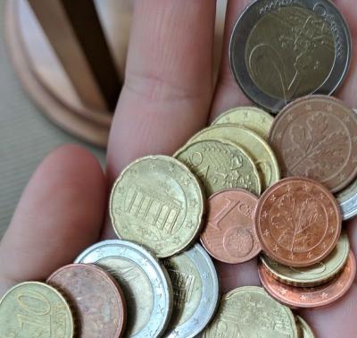A handful of Euro in Berlin