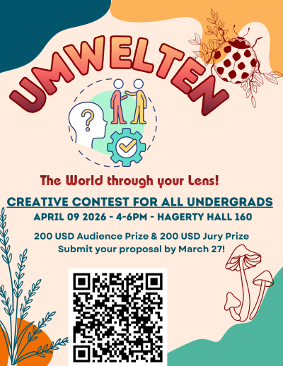 Flyer for Umwelten 26 contest - please read below for all information