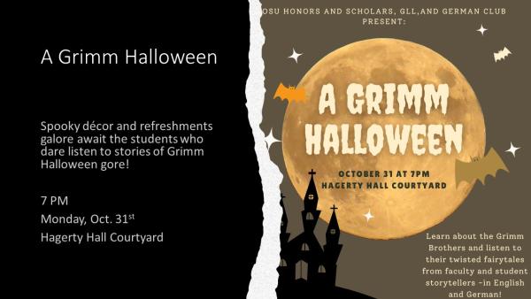 2022 Grimm Halloween Storytelling Event at Ohio State
