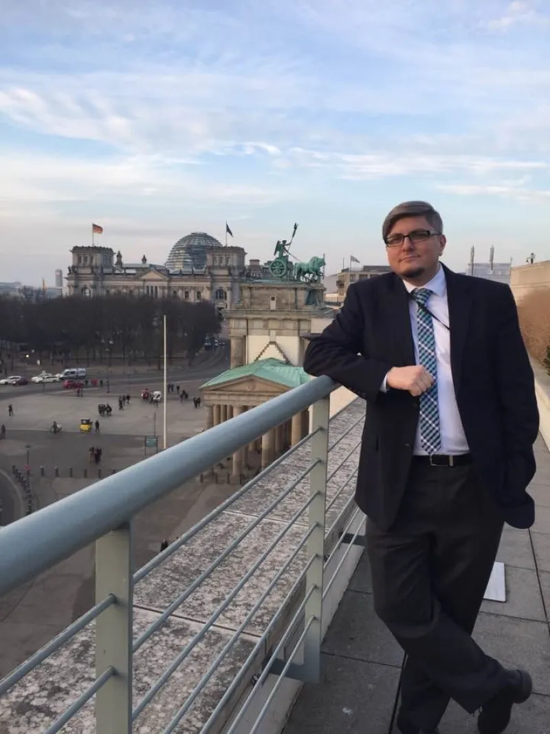 Mr. Gaines in Berlin