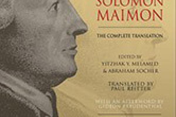 Cover of The Auto­bi­og­ra­phy of Solomon Mai­mon: The Com­plete Translation 