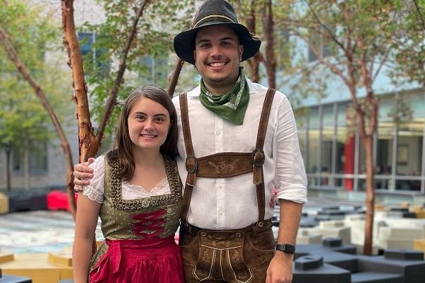 Ohio State German lesson involving Tracht