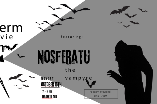 flyer for the Oktober German Film Night