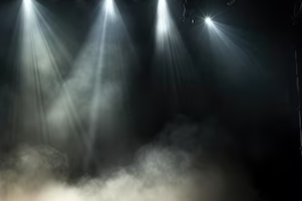 music on stage