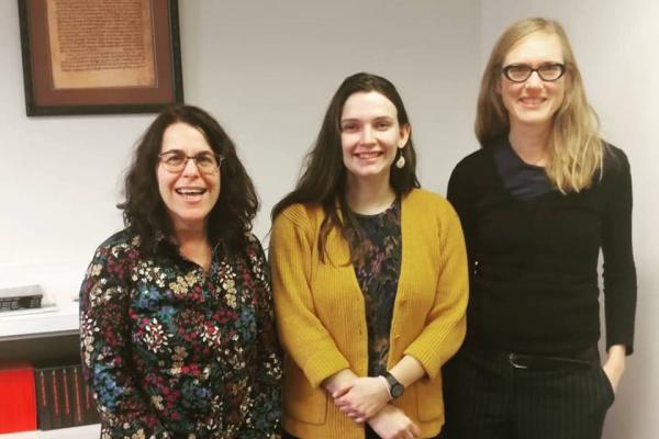 Hannah Bradley defends thesis at Ohio State