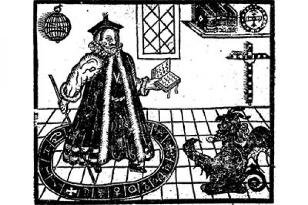 Dr. Faustus Woodcut